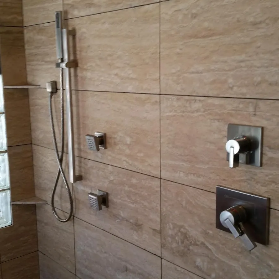 Shower fixture installation for Water Heater Replacement in Crystal